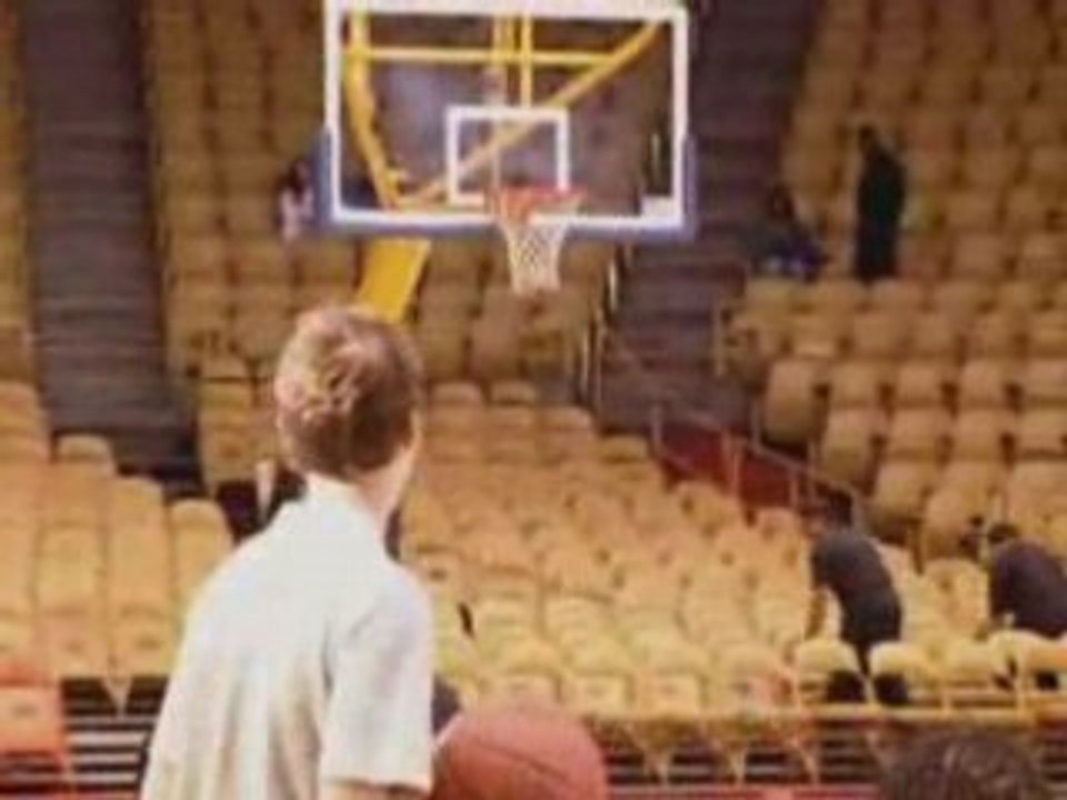 Lebron James à l'entrainement