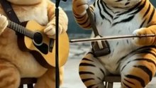 When a Tiger & a Cat Start a Band 🐯🐱🎸