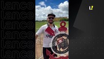 Torcedores de Corinthians e Flamengo projetam resultados da Supercopa Rei.