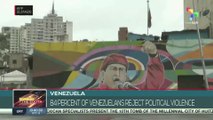 Venezuela | 84 percent of Venezuelans reject political violence