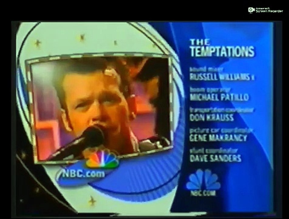The Temptations NBC Split Screen Credits (Update #4)