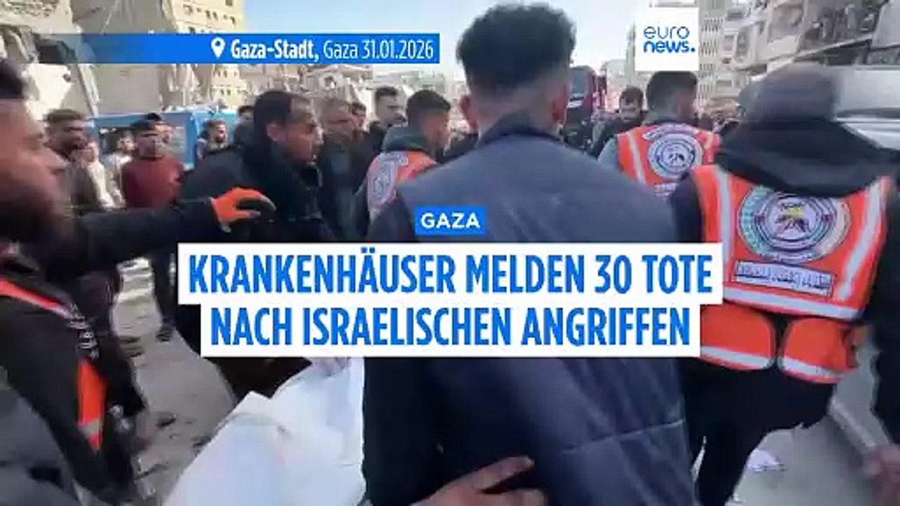 Vor Grenzöffnung Rafah: Krankenhäuser melden 30 getötete Palästinenser