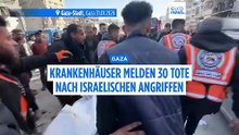 Vor Grenzöffnung Rafah: Krankenhäuser melden 30 getötete Palästinenser