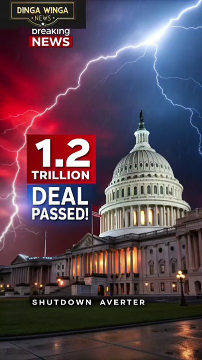BREAKING: Senate Passes Funding Deal to Prevent US Shutdown #breakingnews #news