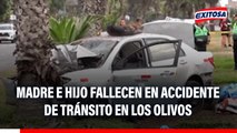 Tragedia en Los Olivos: Madre e hijo fallecen en accidente de tránsito en la avenida Universitaria