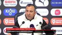Recep Uçar: 1 puan benim oyuncularımı mutlu etmedi