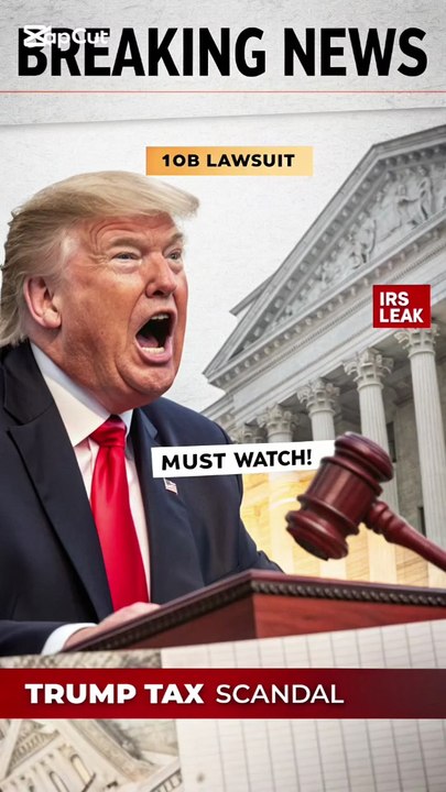 Trump Sues IRS for $10 Billion! 😱 #Trump #BreakingNews #IRS #breakingnews #news #usa