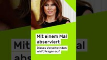 Melania Trump: Mit einem Mal abserviert - dieses Verschwinden wirft Fragen auf