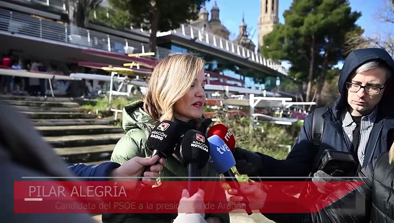 Los partidos políticos continúan con la campaña electoral para las autonómicas de Aragón