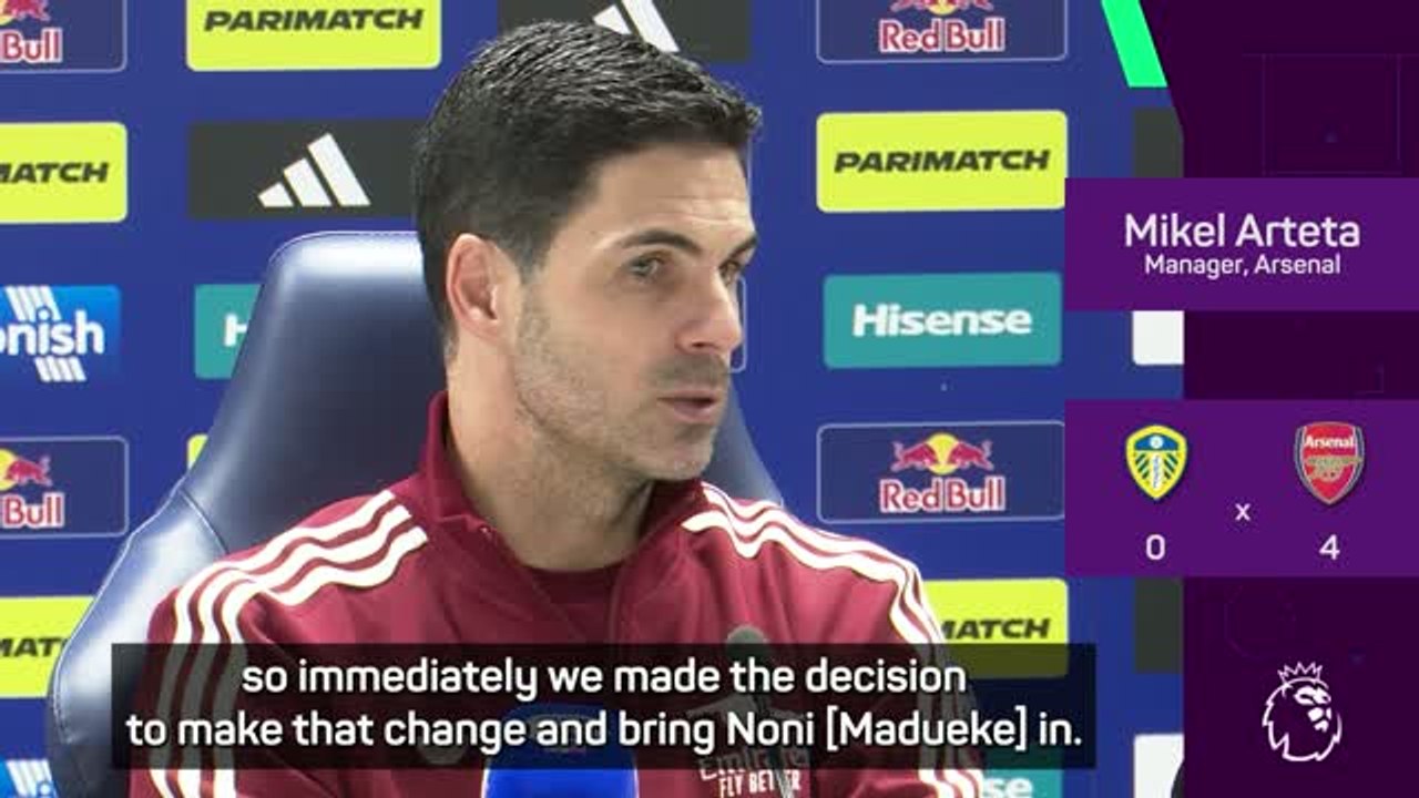 Arteta provides update on Bukayo Saka after warm-up injury