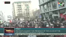 Italy | Protests against the presence of the US ICE at the winter Olympics in Milan-Cortina