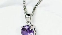 Magic Color Changing Necklace 💎 | 925 Sterling Silver Alexandrite Pendant