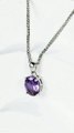 Magic Color Changing Necklace 💎 | 925 Sterling Silver Alexandrite Pendant