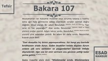 Esad Mansur - Bakara Suresi Tefsiri 108