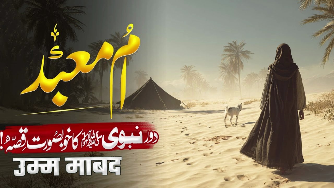 Umme Mabad Kon Thi Aur Islam Kaisay Qabool Kiya _ Seerat Un Nabi _ Bakri Ka Mojza _ Noor TV