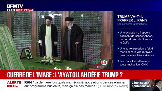 Iran: la vidéo de l'ayatollah Ali Khamenei dans le mausolée de l'imam Khomeini, le fondateur de la Révolution islamique