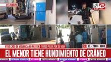Vacacionaba con sus padres en la playa y fue atacado en patota