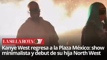 Así fue el regreso de Kanye West a México junto a su hija North West