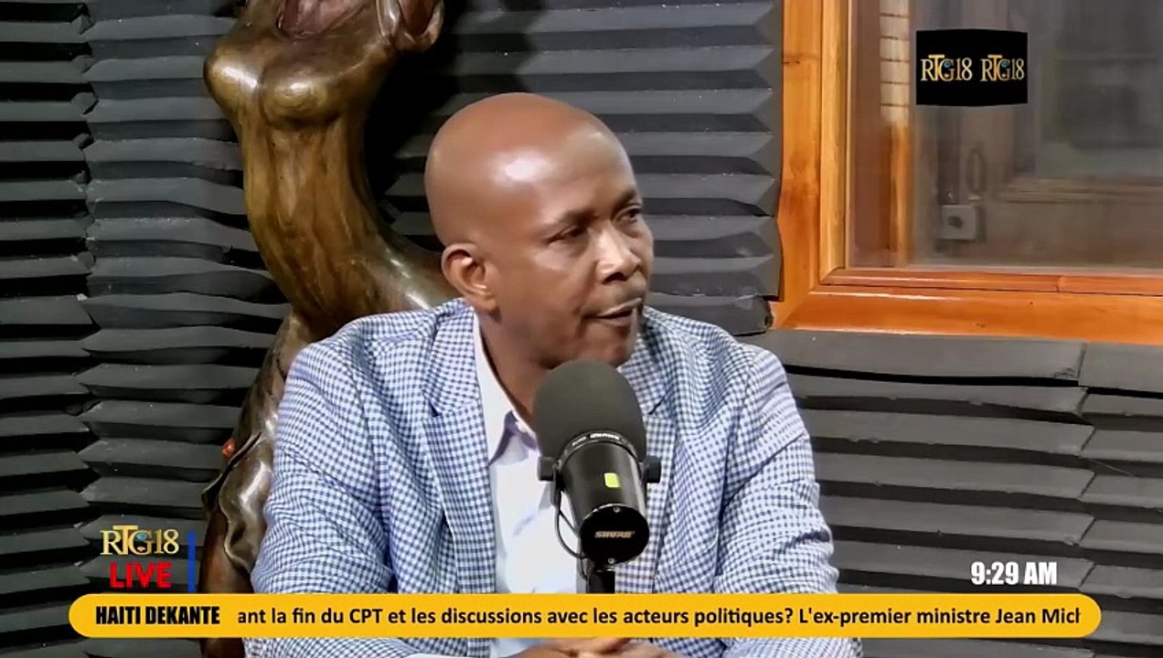 Ex. PM Jean Michel LAPIN fè konnen aktè politik yo ap chita pou jwenn yon antant pou ranplase KPT-a