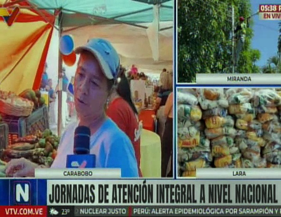 Carabobeños acceden a frutas, hortalizas y proteínas a precios asequibles en Feria del Campo Soberano