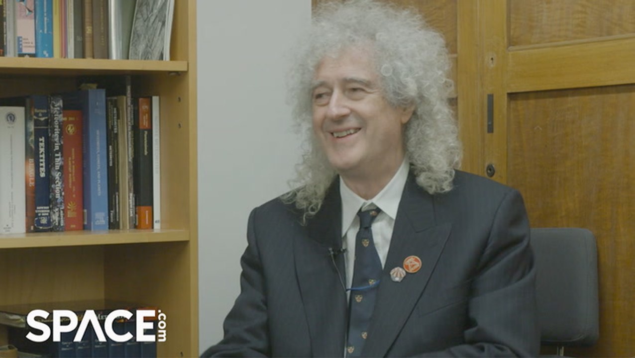 Queen Legend Brian May Talks NASA Asteroid Mission Collaboration In Exclusive Interview