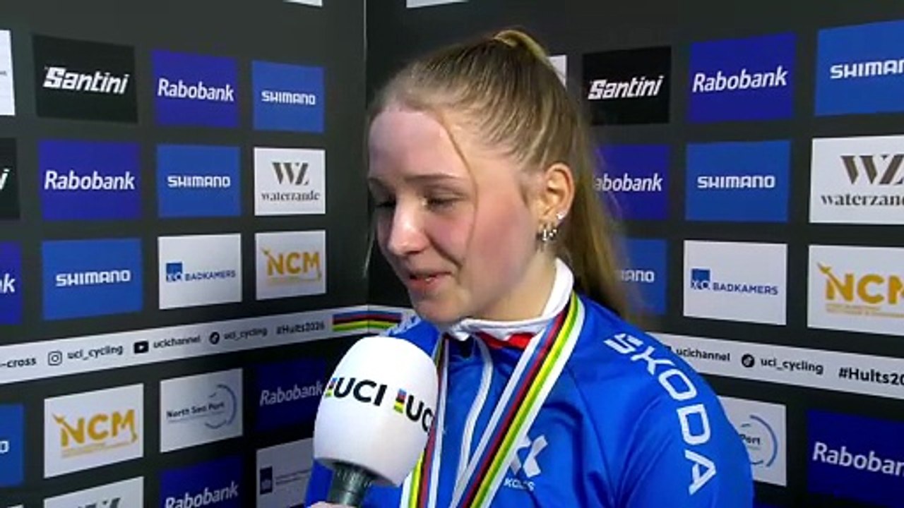 Cyclo-cross - Championnats du Monde UCI Rabobank 2026 - Lucie Grohová 3e et en Bronze chez les Juniors
