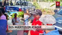 Ataque armado deja a dos hombres muertos en Chiapas; sicarios huyeron en motocicleta