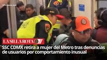 Video: Policías intervienen en estación del Metro CDMX por seguridad de usuarios