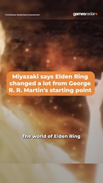 Miyazaki Says Elden Ring Changed A Lot From George R. R. Martin's Starting Point #shorts