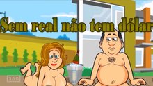 SEM REAL NÃO TEM DOLAR (CHARGES)