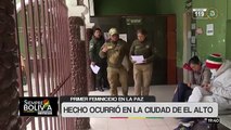 Mujer pierde la vida tras presunta agresión de su pareja en El Alto