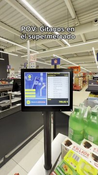 Gitanos en el Supermercado Lidl #gitanos #comedia #humor #humornegro