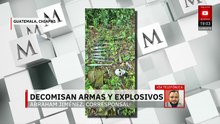 Detienen a cinco personas con equipo táctico y explosivos que cruzarían a Chiapas