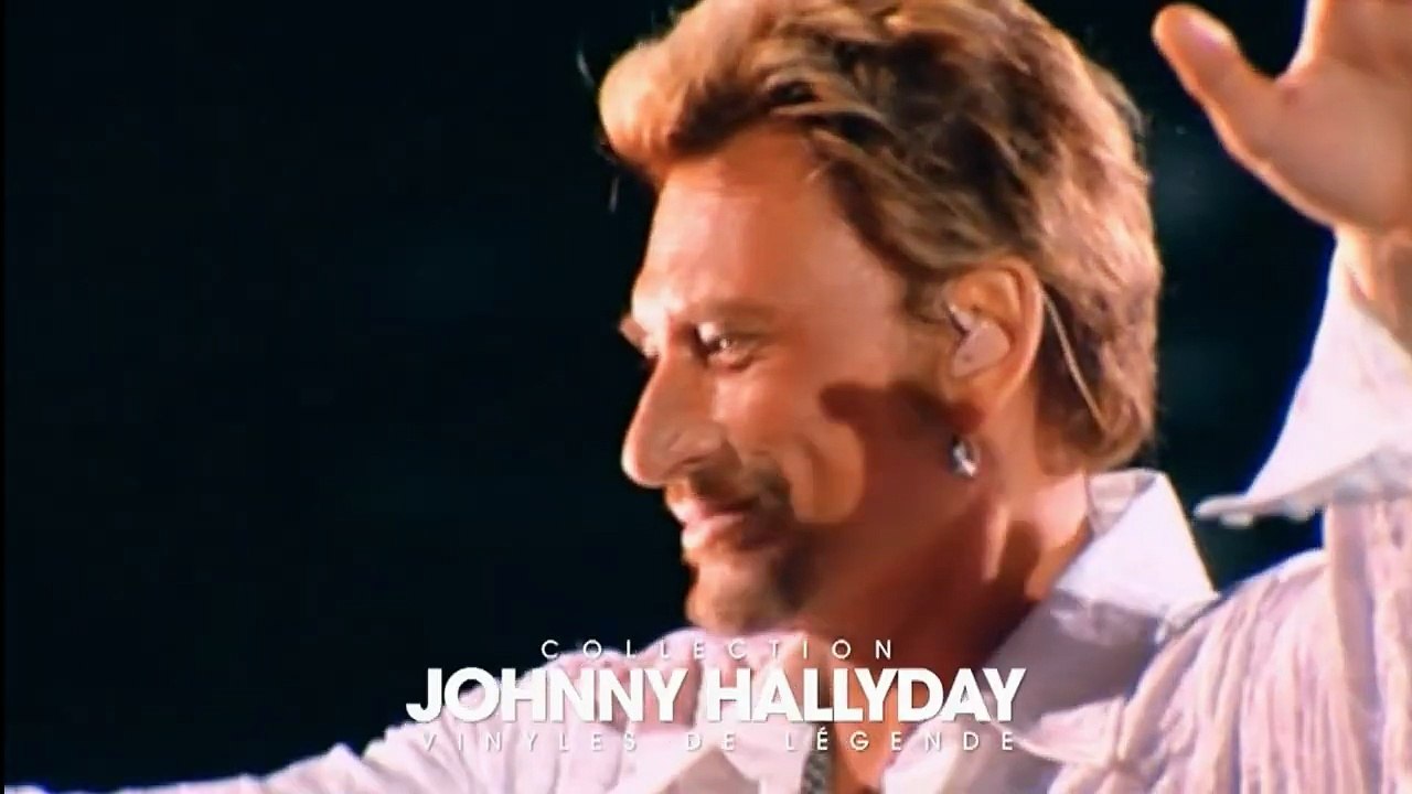 2020 – Johnny Hallyday – Publicité RTBF « Vinyles de légende »