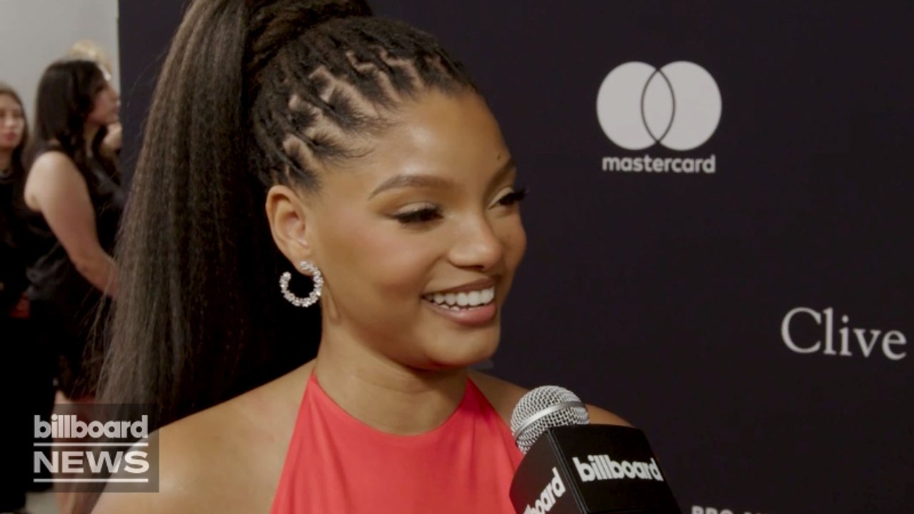 Halle Bailey Shares She Was Doing On The Run With Beyoncé, Jay-Z & Chlöe Bailey | Clive Davis Pre-Grammy Gala 2026