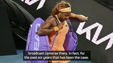 It's clear where the off-court cameras are - Australian Open director on Gauff racket smash controversy