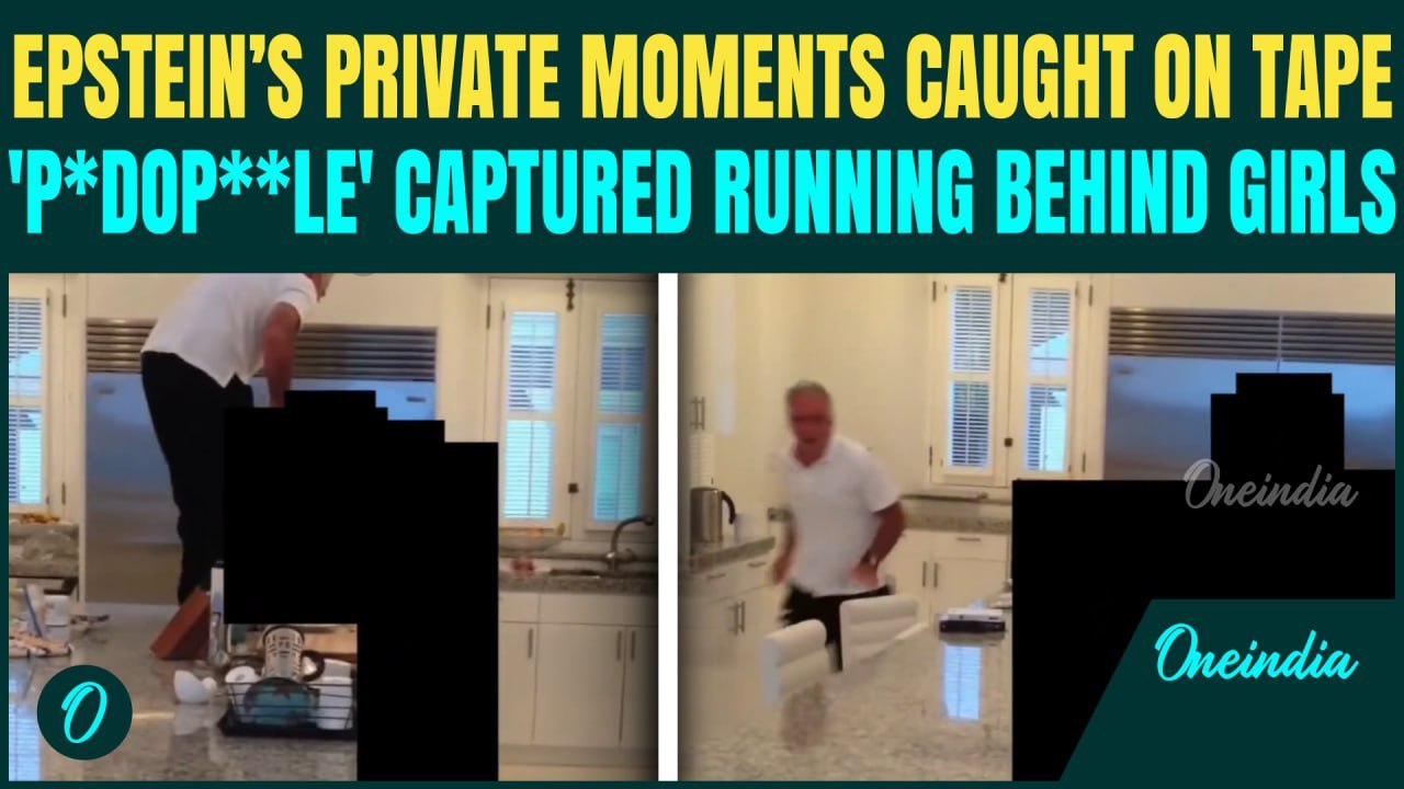 Epstein MOST SHOCKING Video: P*DOP**LE Epstein CHASES ‘Little Girls’ in The Kitchen| Epstein Scandal