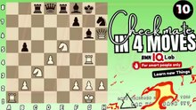 #FourMovesOnly 😑😒 Can you checkmate in 4 moves? (P.25) (White to play)♟️