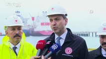 Enerji ve Tabii Kaynaklar Bakanı Bayraktar, BOTAŞ Dörtyol Terminali'nde konuştu