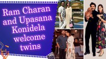 Ram Charan and Upasana blessed with twins, Chiranjeevi announces the birth of baby boy and girl
