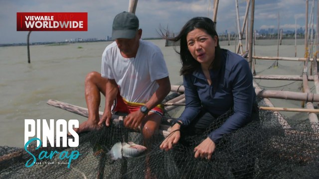 Tradisyunal na pangingisda sa Laguna de Bay, sinubukan ni Kara David! | Pinas Sarap