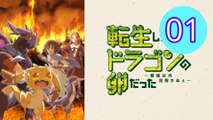 Reincarnated as a Dragon Hatchling  Tensei shitara Dragon no Tamago datta Episode 1 Engsub