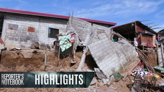 Pamilya, nawalan ng bahay dahil sa pagguho ng flood control project | Reporter’s Notebook