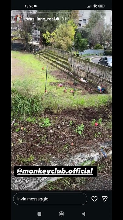 Brasiliano real story lavori per ripristinare campetto da calcio a pietralata