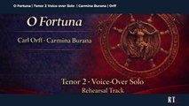 O Fortuna ( C. Orff | Carmina Burana )  Tenor 2 Voice-over Solo