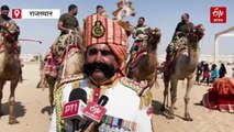 मरु महोत्सव में बीएसएफ के ऊंट दस्ते ने दिखाया अनुशासन और जगाया देशभक्ति का जज्बा