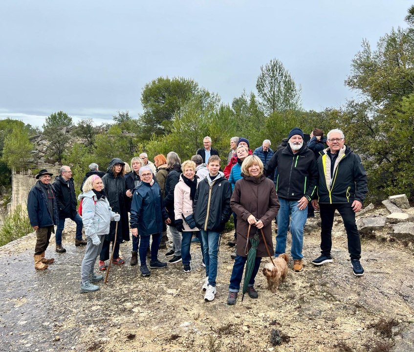 Inauguration du sentier « La trace de l’homme dans la pierre des anciennes carrières de Beaulieu »