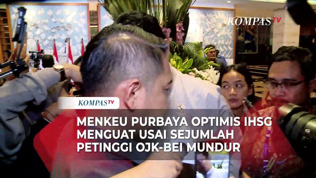 Menkeu Purbaya Optimis IHSG Menguat Usai Petinggi OJK-BEI Mengundurkan Diri