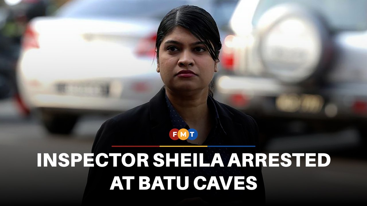 Inspector Sheila arrested at Batu Caves after altercation with traders