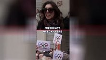 Hundreds protest in Milan over ICE's involvement at Winter Olympics